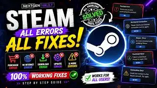 Steam Tools All Errors Fix (2026) | Purchase Error, No Internet, Download Failed, Update Error &More