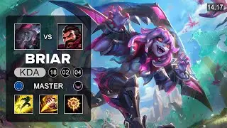 Briar vs Graves Jungle - EUW Master - Patch 14.17 Season 14