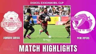 Agmark Gurias vs Port Moresby Vipers | Match Highlights | Digicel ExxonMobil Cup | Semi Final