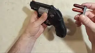 Taurus 605 poly 357 mag - 2 shots to cover and top off