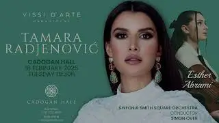 Tamara Radjenovic & Esther Abrami at Cadogan Hall , London 18th February 2025