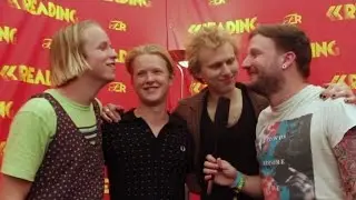 SWMRS - Interview at Reading Festival 2016