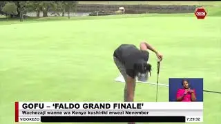 Gofu - 'Faldo Grand Finale': Wachezaji wanne wa Kenya kushiriki mwezi November