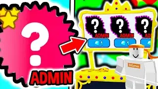 I GOT The 1st ADMIN PET in Pet Simulator X..