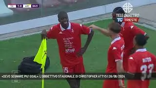 «DEVO SEGNARE PIU' GOAL»: L'OBBIETTIVO STAGIONALE DI CHRISTOPHER ATTYS | 26/08/2024