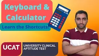 UCAT Keyboard and Calculator Shortcuts