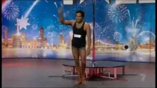 Australia's Got Talent 2011 - Matty Shields Pole Dancer Audition