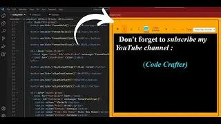 code crafter - text editor - No TALKING