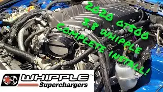 2020 MUSTANG GT500 3.8 WHIPPLE COMPLETE INSTALL #mustang #shelby #gt500 #muscle #cars #streetracing