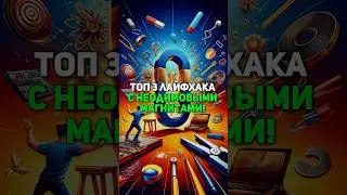 Топ-3 лайфхака с неодимовыми магнитами 🧲💥 