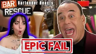18 minutes of BARTENDER FAILS on Bar Rescue!!! | BARTENDER REACTS