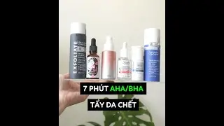 AHA BHA Tẩy Da Chết Da Dầu khác Da Khô?