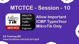 How could you allow Only Important ICMP traffic in MikroTik ! & Deny All others ICMP Types.
