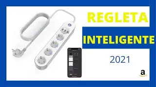 💥Regleta enchufe Inteligente WiFI | Regleta con control por aplicación AMAZON