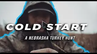 "Cold Start" Nebraska TURKEY HUNTING Early Season Birds With a BOW ONLY