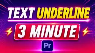 Underline Text Animation Tutorial | Premiere Pro