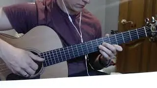 Сектор Газа - Вечером на лавочке гитара отрывки (Sektor Gaza fingerstyle guitar cover)