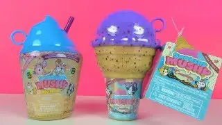 Smooshy Mushy Sürpriz Dondurma Külah ve Smoothie Bardak Kağıttan Ultra Nadir Squishy Oyuncak Yaptım