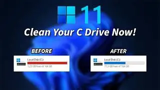 How to Clean C Drive in Windows 11 | Make Your PC Faster