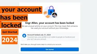 Your Account Has Been Locked Facebook 2024
