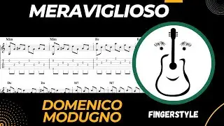 Meraviglioso (Domenico Modugno) - Tutorial Accordi Chitarra