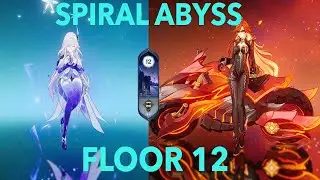 NEW  SPIRAL ABYSS  C0R0 Skirk  Freeze & C0R0 Mauvika Melt | Version 5.7