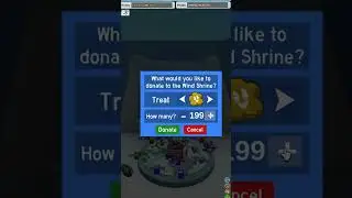 Putting 1b treats in the wind shrine. What will I get? #roblox #bss #beeswarmsimulator #shorts