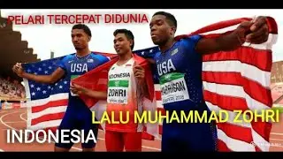 Detik-detik ZOHRI menangkan lari 100 meter tercepat didunia U 20 asal Indonesia