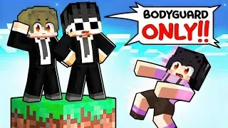 ONE GIRL on a BODYGUARD ONLY One Block!