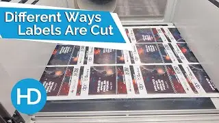 Three Different Methods Used To Cut Labels | HD Labels