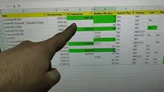 Garmin Smartwatches with long battery life - comparison table 2024