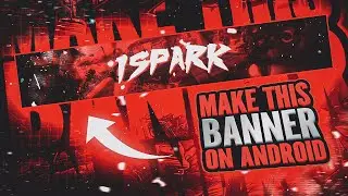 How to make esports banner on android || Gaming text banner tutorial