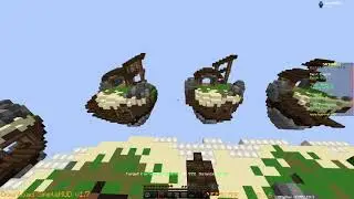 Minecraft SkyWars Manhunt - (SPECULAR VIDEO UNCUT - 26 PLAYER MANHUNT)