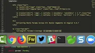 Collecting Route Params Across All Router Segments In Angular 6.0.7