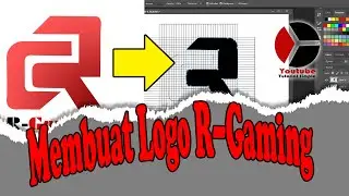 Tutorial membuat Logo R-Gaming simple
