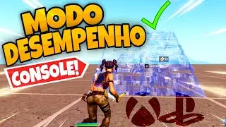 COMO COLOCAR MODO DESEMPENHO NO CONSOLE!! Fortnite