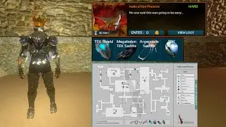 #dungeon - Halls of the Phoenix | Hero Gaming Yt #arkmobile #map