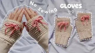 ♡ Crochet Fingerless Gloves Tutorial (Pinterest Inspired) ♡