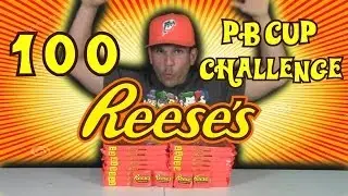 100 Reese's Peanut Butter cup Challenge