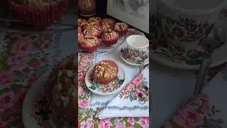 MAGDALENAS DE FRUTAS   He preparado unas jugosas magdalenas con mandarinas y uvas