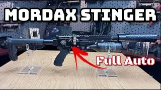 The Mordax Stinger - FULL AUTO, Tiny, and now Quiet!