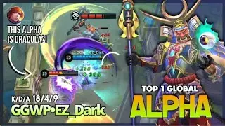 Hero Tersakit di Season 9 - Gameplay GGWP•EZ_Dark Top 1 Global Alpha Mobile Legends Indonesia