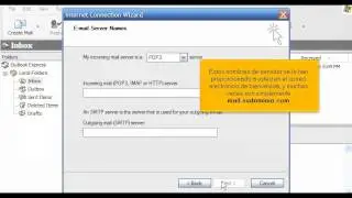 ¿Cómo configurar una cuenta de correo electrónico en Outlook Express?