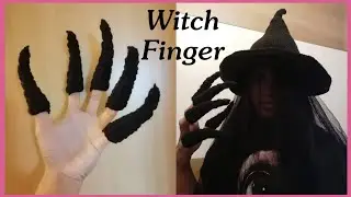 Crochet Finger 🖤 Halloween 😱