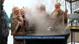 Более 1000 стаканчиков шиповника выпили болельщики рекордного лыжного марафона России