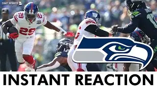 WTF?!? INSTANT REACTION! Seahawks vs. Giants NFL Week 5: Riq Woolen & Uchenna Nwosu Injury News