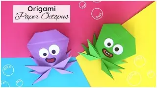 Origami Octopus Paper Craft Tutorial