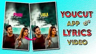 Zoom in Lyrics Video Editing in Youcut Video Editor App | youcut video editor tutorial