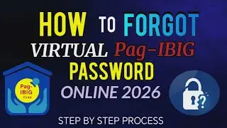Paano mag forgot ng password sa Virtual Pag ibig Online 2026 | Virtual Pag ibig forgot password 