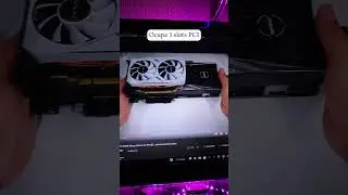 Comprei uma RTX com tela para usar no meu PC #rtx #gpu #pc